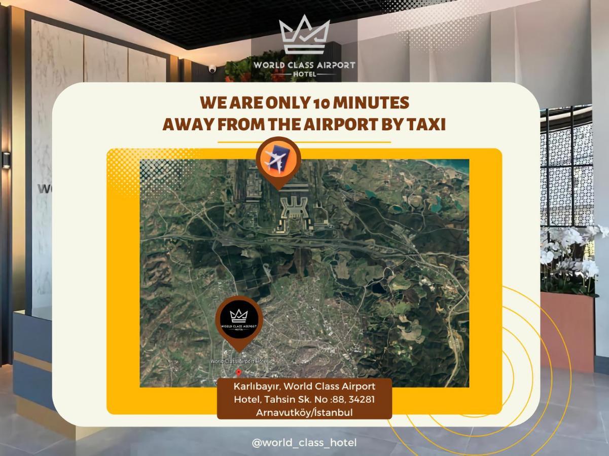 World Class Hotel - Istanbul International Airport Arnavutkoy Екстериор снимка